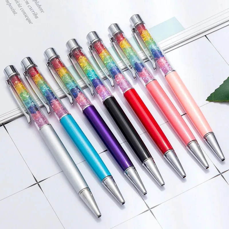 Rainbow Crystal Ballpoint Pen 7