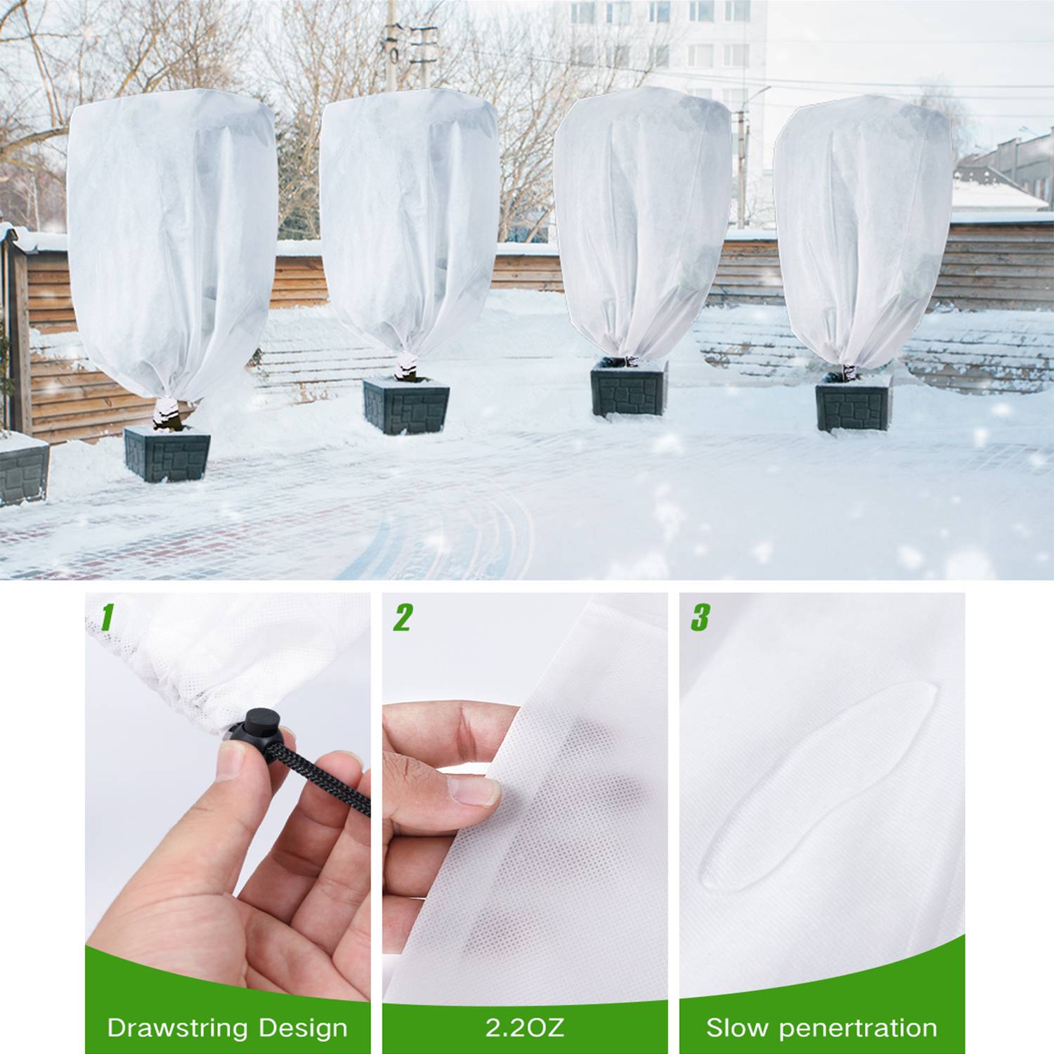 Plant Covers Freeze Protection 5