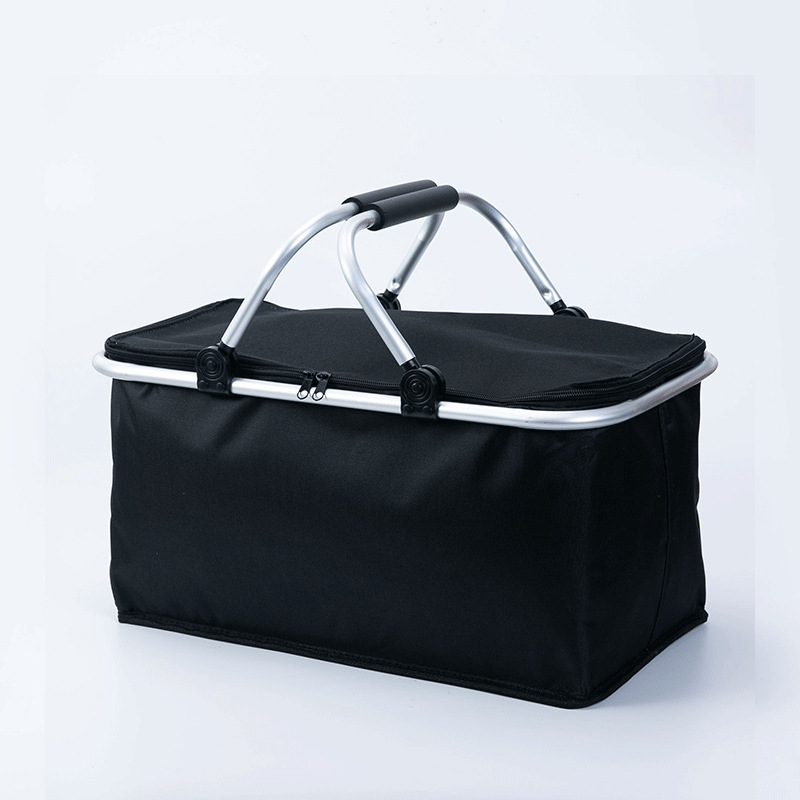 Foldable Picnic Insulated Basket Portable Refrigerated Lunch Bag 5