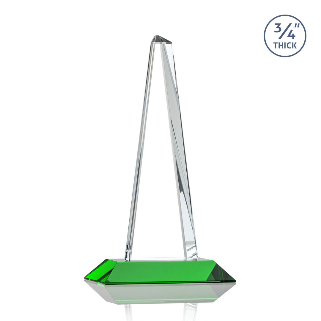 Majestic Tower VividPrint™ Award - Green 10