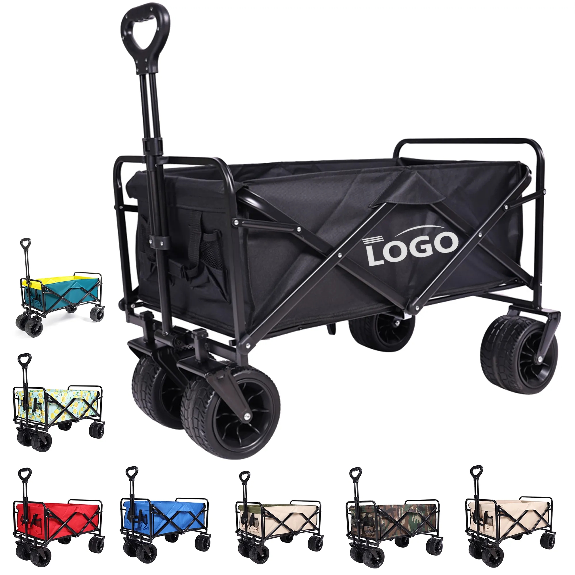 Folding Outdoor Camping Cart Utility Wagon 11