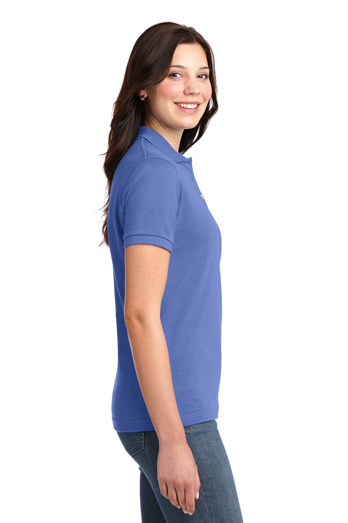 Port Authority Women's Heavyweight Cotton Pique Polo. L420 77