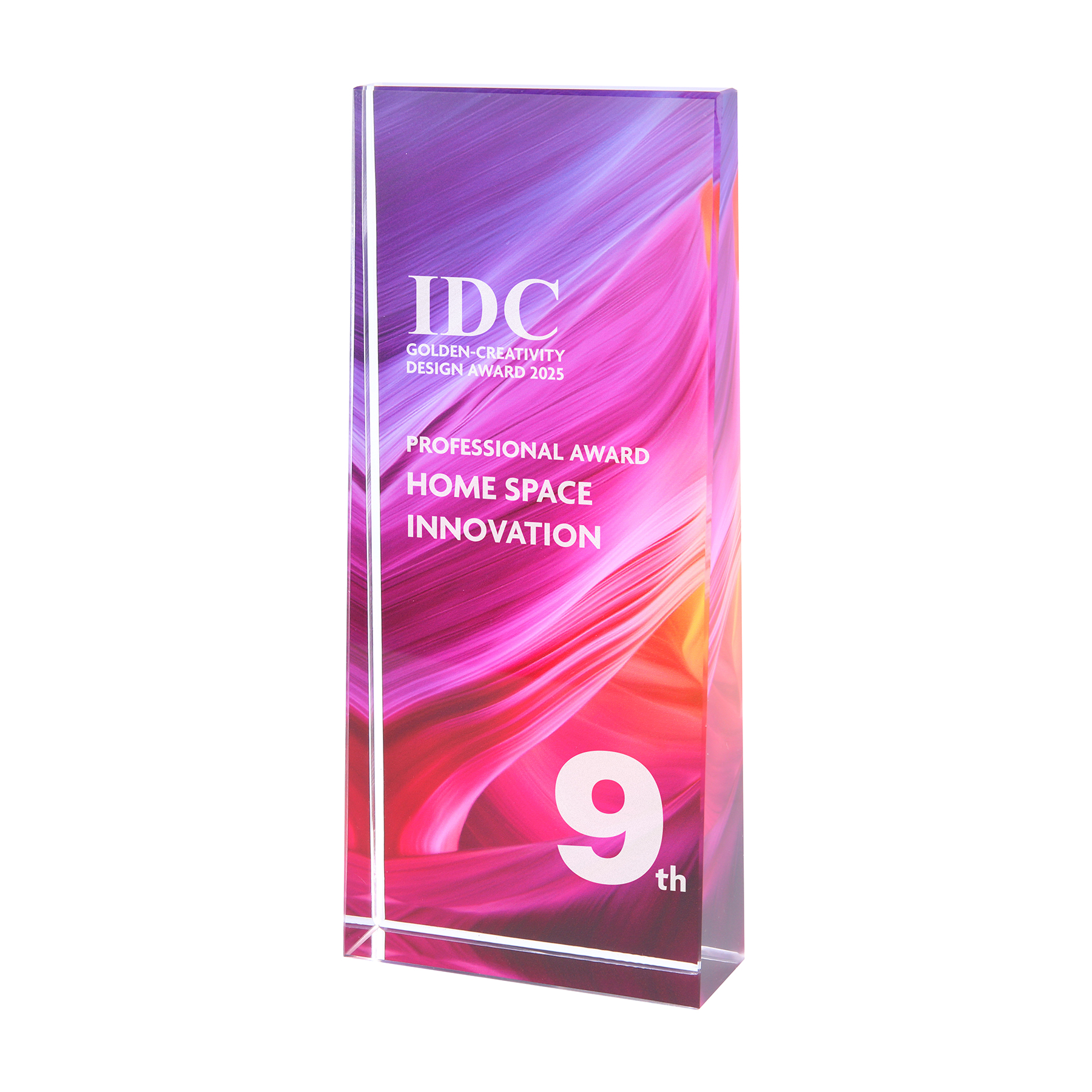 Elegant Custom Crystal Award Trophy 3