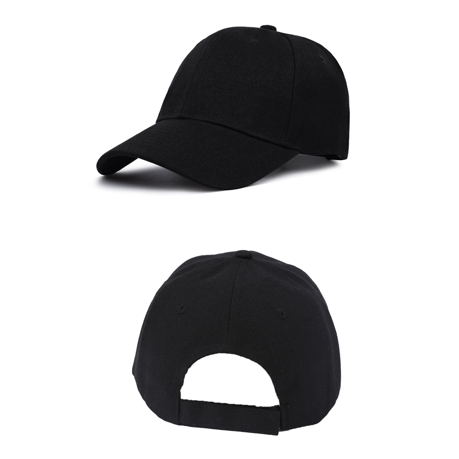 Stock Solid Color Polyester 6-Panel Cap 26