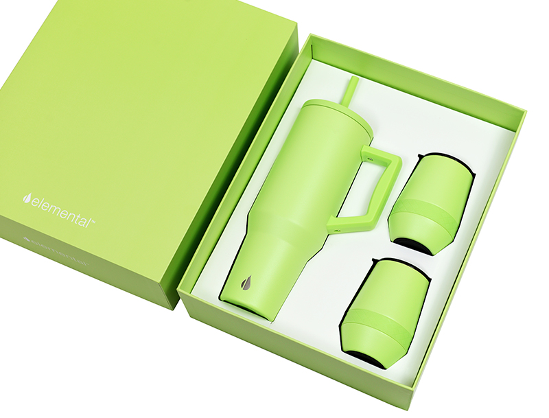 Elemental® Gift Set 40oz Commuter Tumbler and 10oz Recess Stemless Tumbler 3
