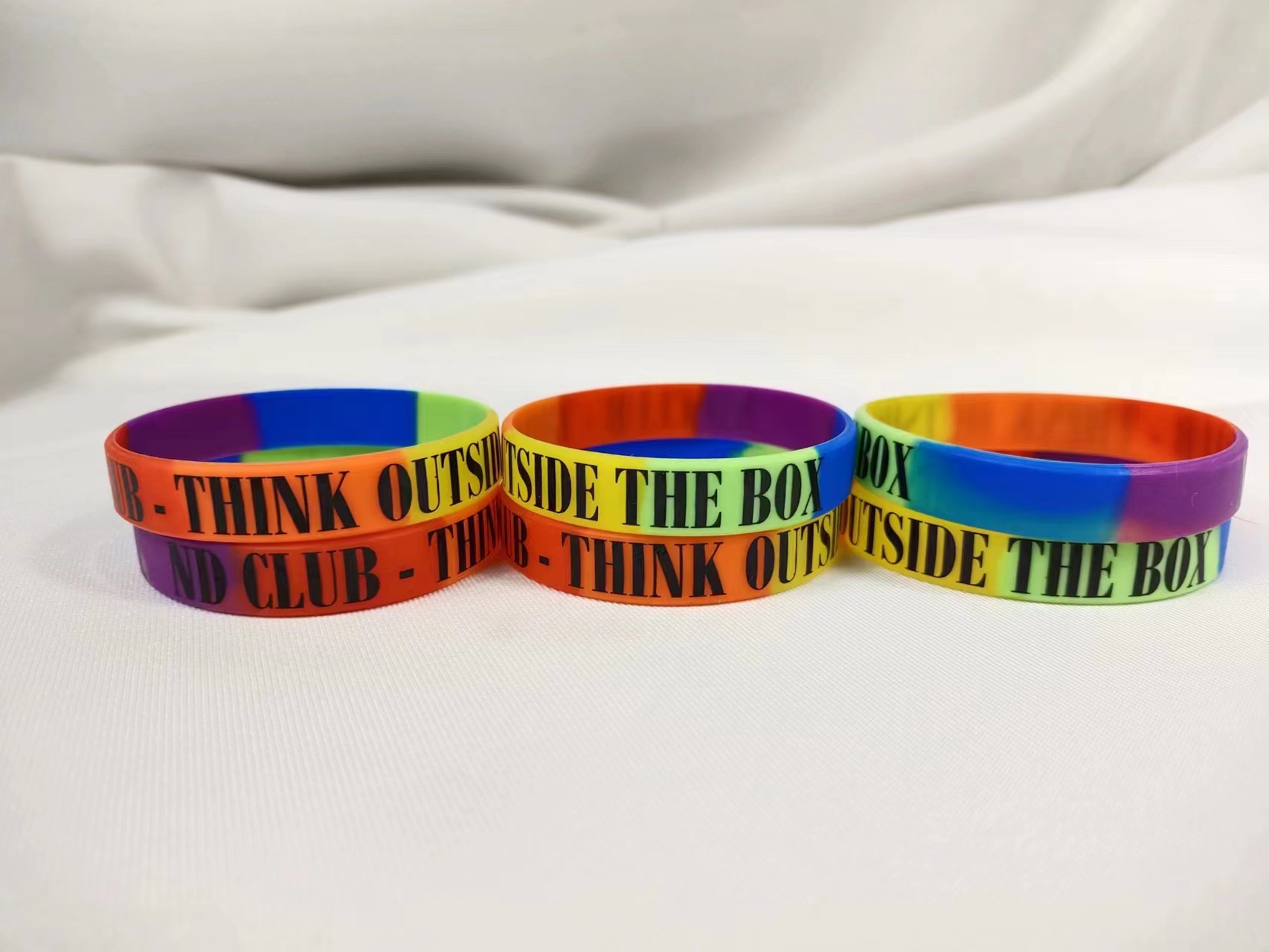 Rainbow Silicone Bracelet 2