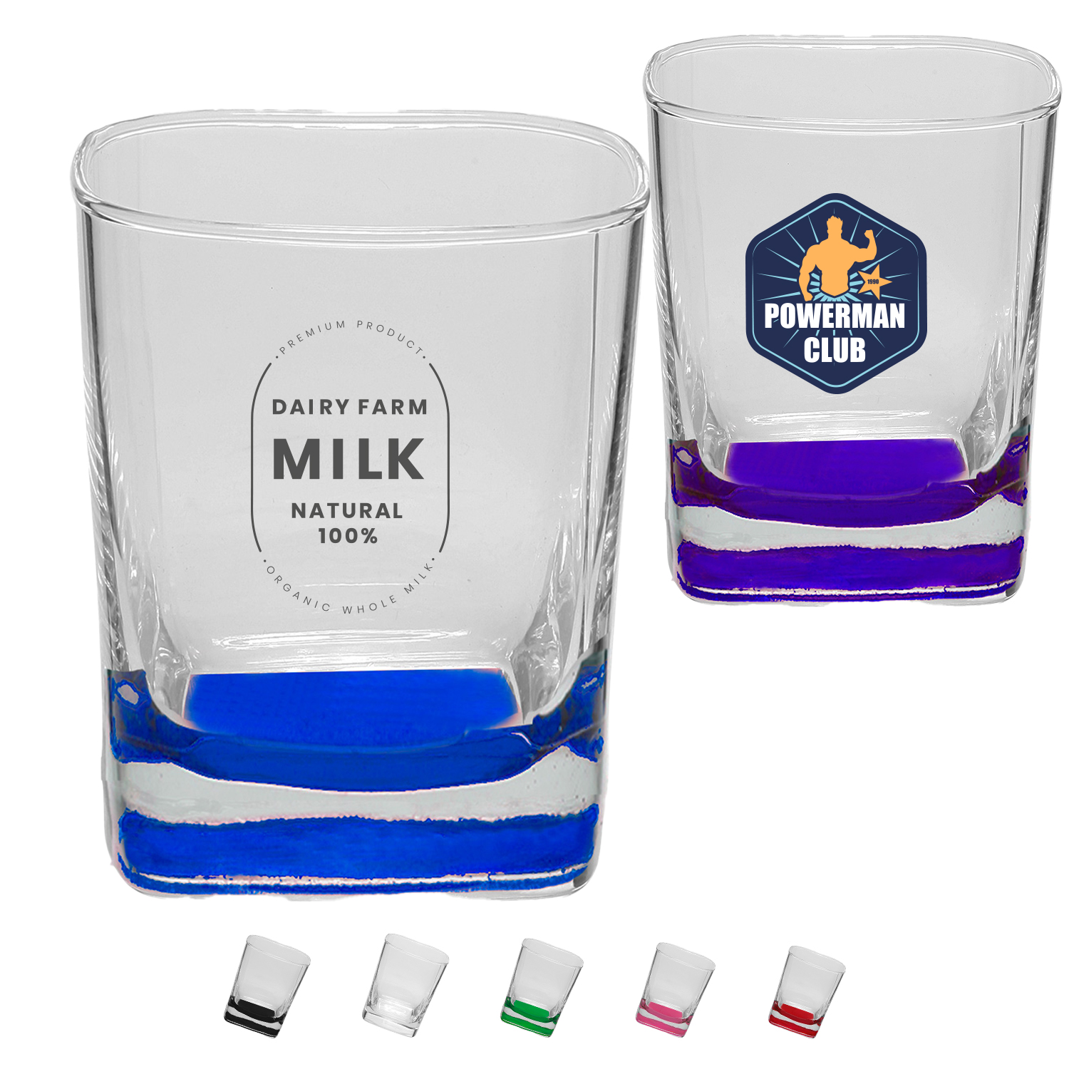 11 oz. Thick Restaurant Glasses 1