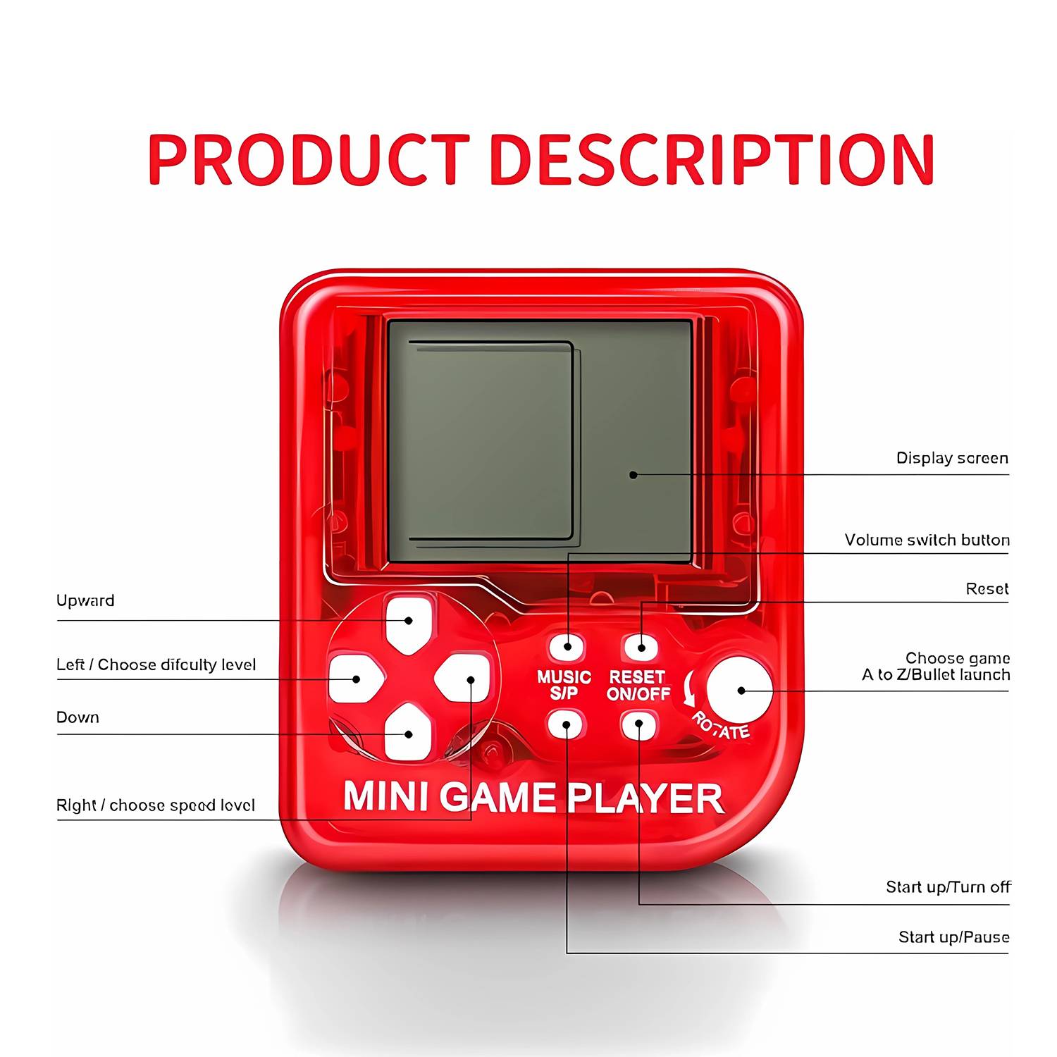 Portable Mini Game Players-On-the-Go Entertainment 3