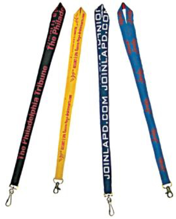 Woven Logo 3/4" Lanyard w/ Attachment (45 Days)