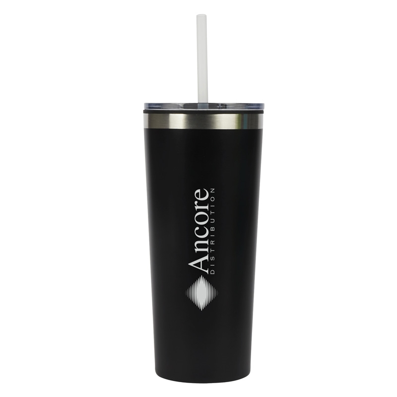 Bergen 24 oz. Steel/100% Recycled PP Liner Travel Tumbler 21