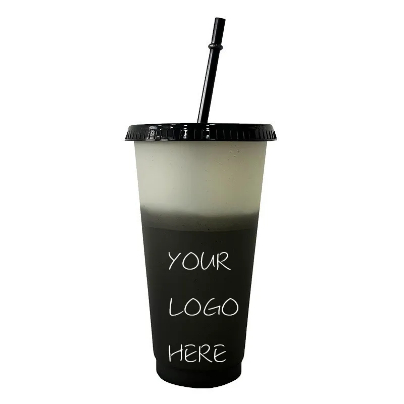 710ml Color Change Straw Cup 3