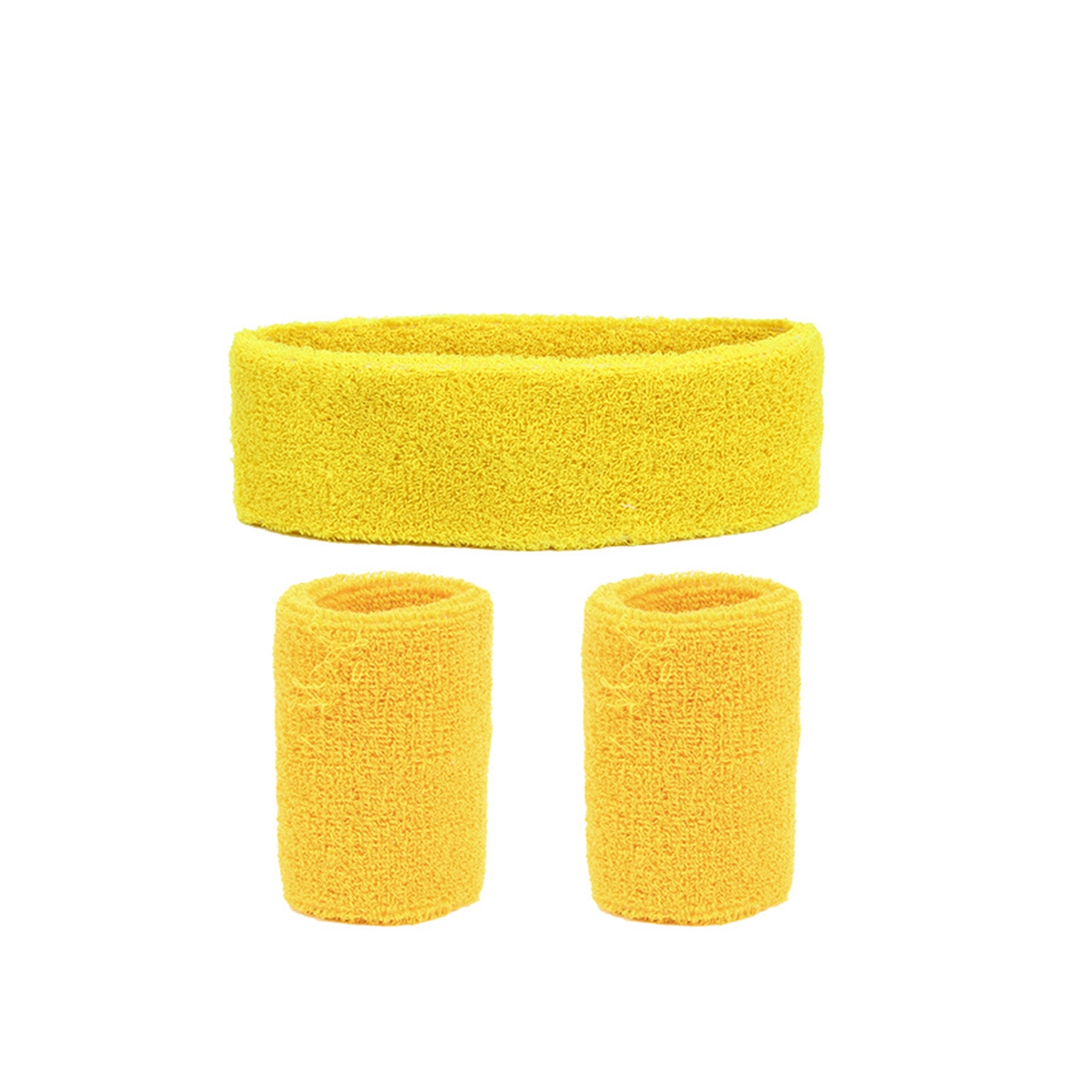 Sweatband  Sports Headband Wristband Set 9