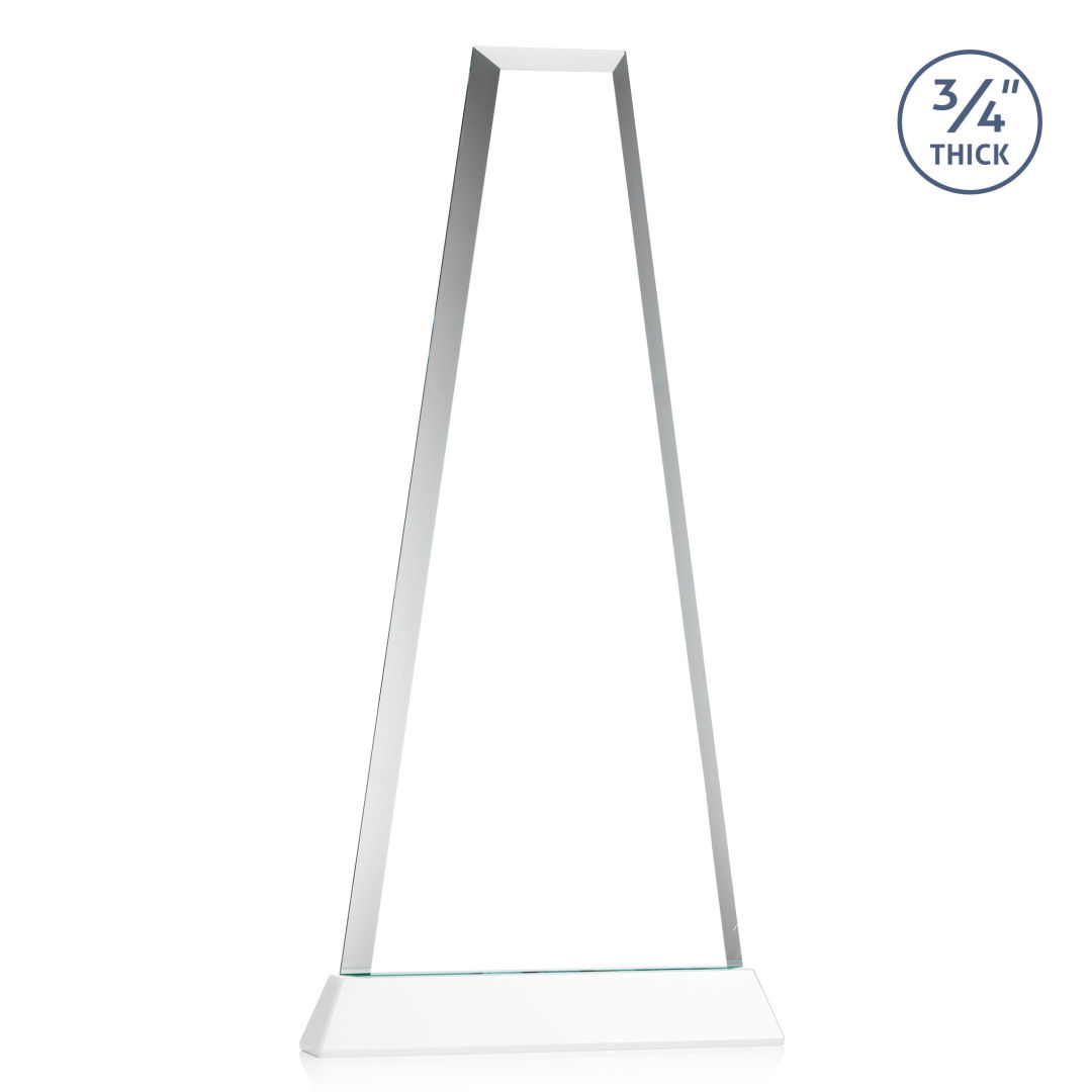 Imperial VividPrint™ Award on Newhaven Base - White 16