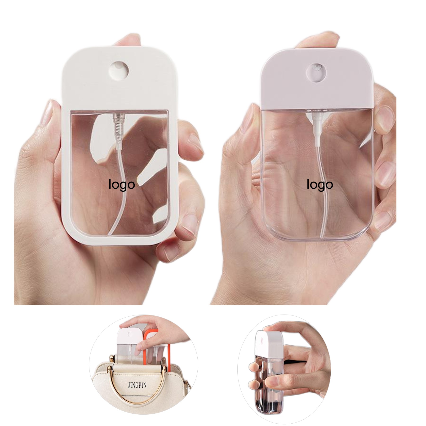 1.7 oz Card-Shaped Spray Bottle (direct import) 1