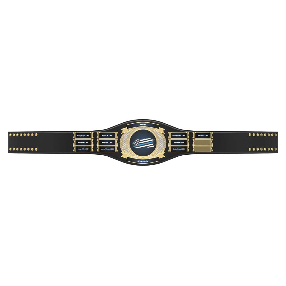 Championship Belt With Name Plates 2