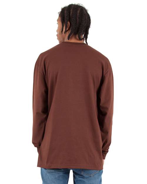 Unisex Max Heavyweight Long Sleeve T-Shirt - SHMHLS 5