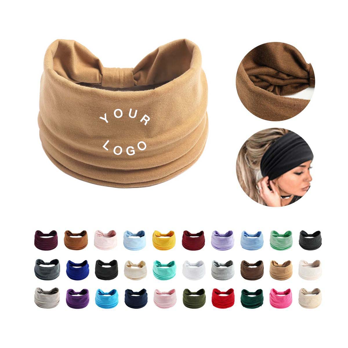 Moisture Absorbing Hairband for Men and Women 14