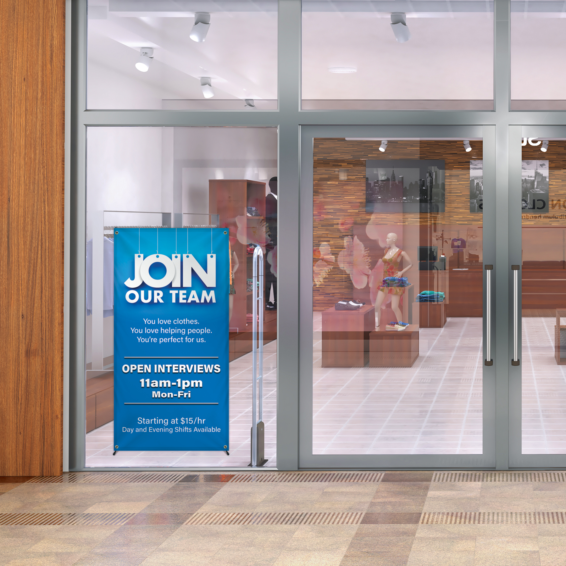 60" x 31" Economy X-Banner Kit 9