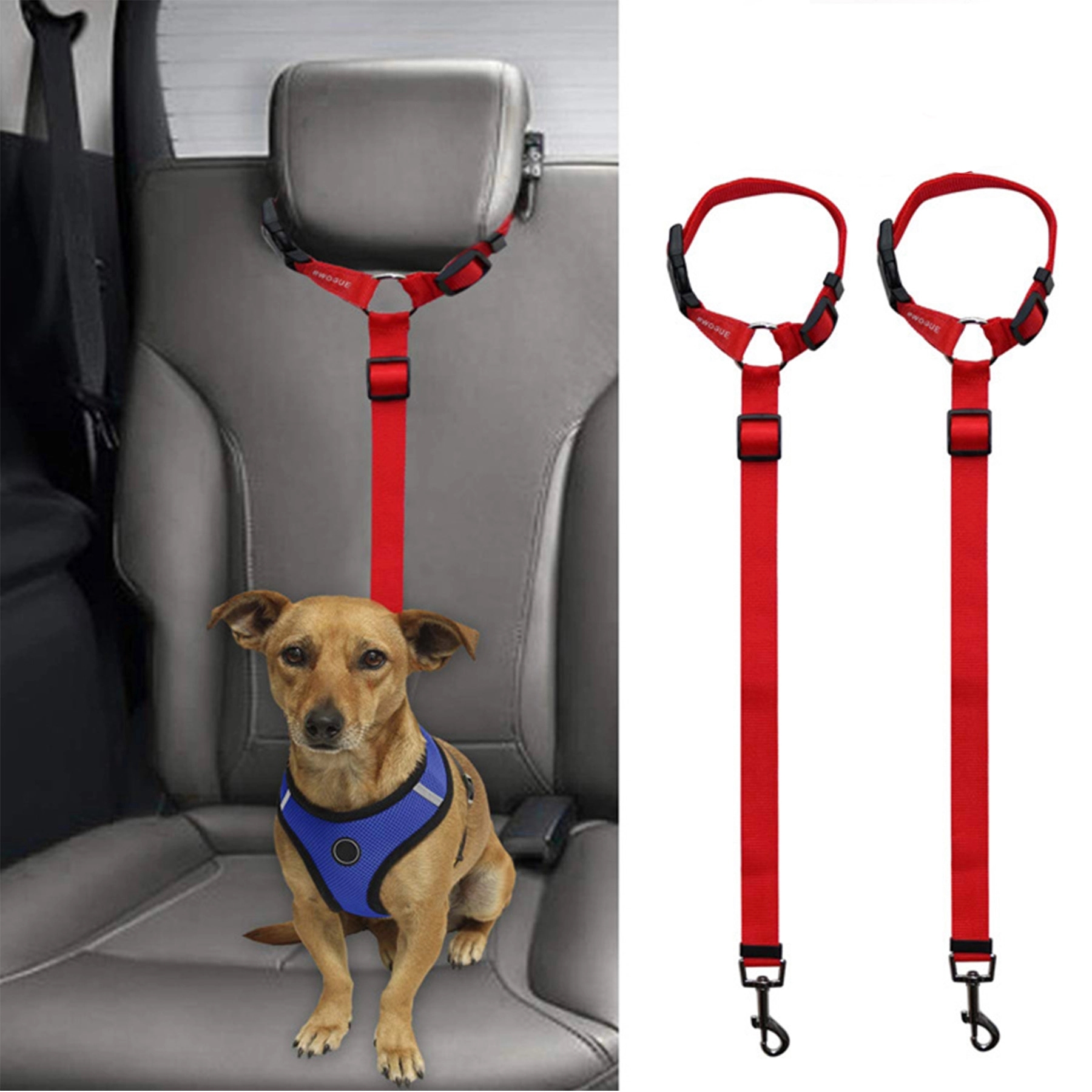 Dog Cat Safety Seat Belt Strap 2