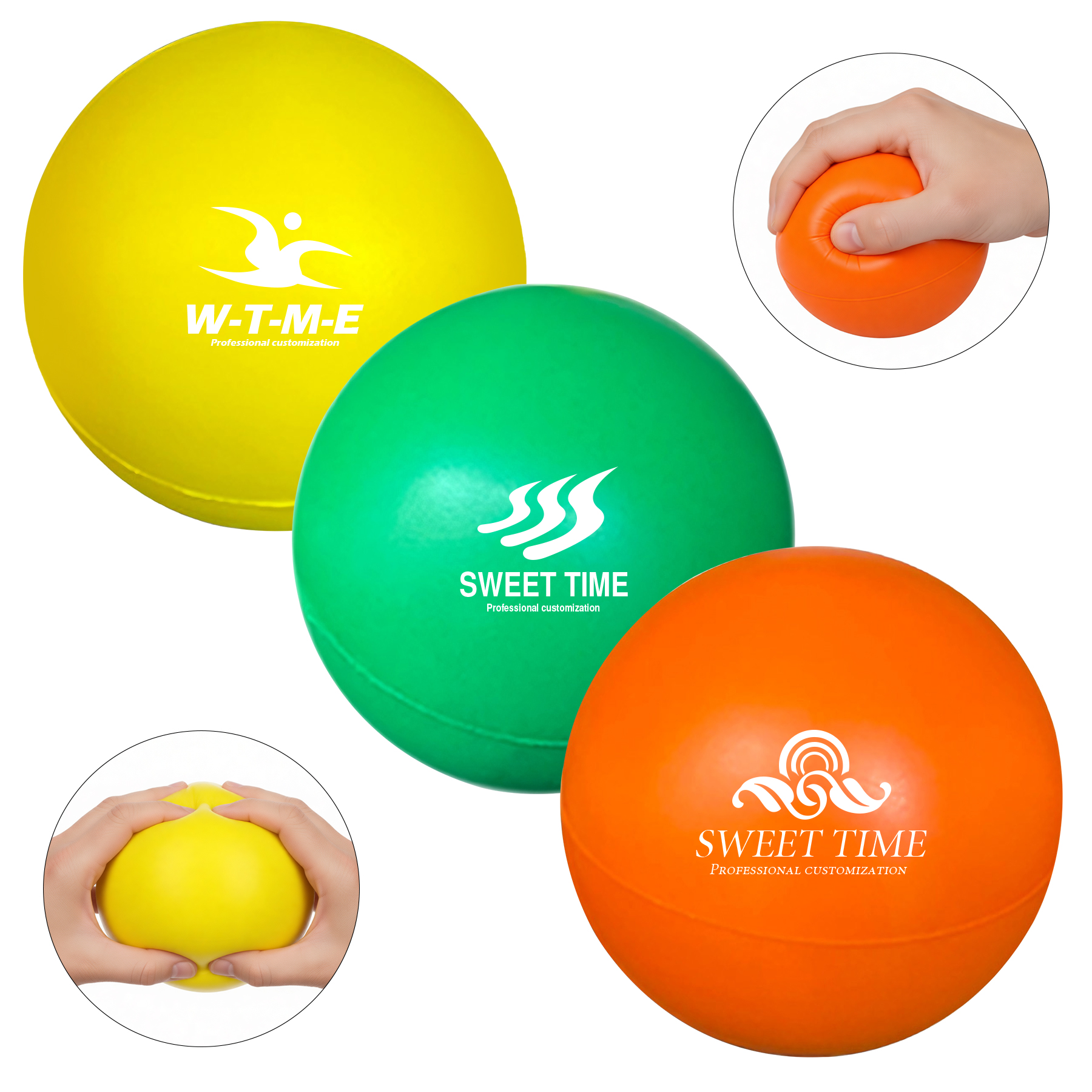 Round Stress Reliever Ball 7