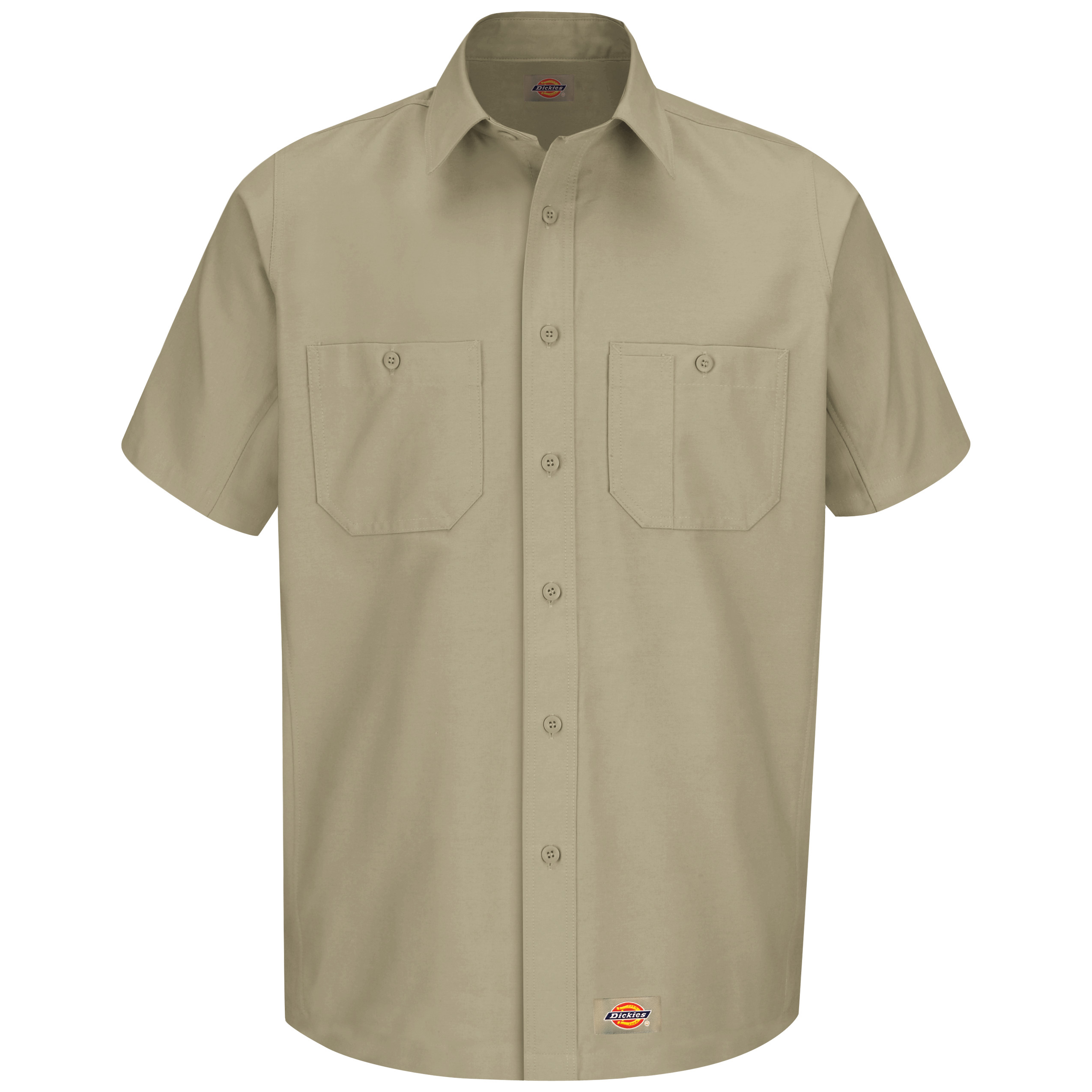 Dickies® Men's Canvas Short-Sleeve Work Shirt 7