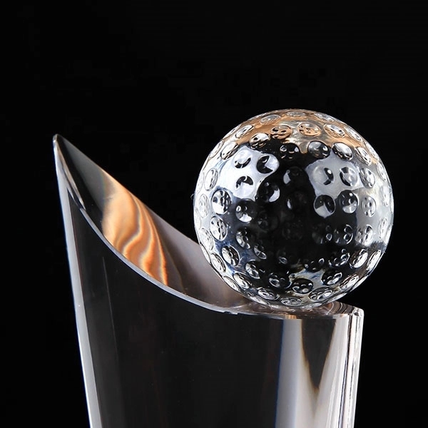 Sport Crystal Golf Trophy 3