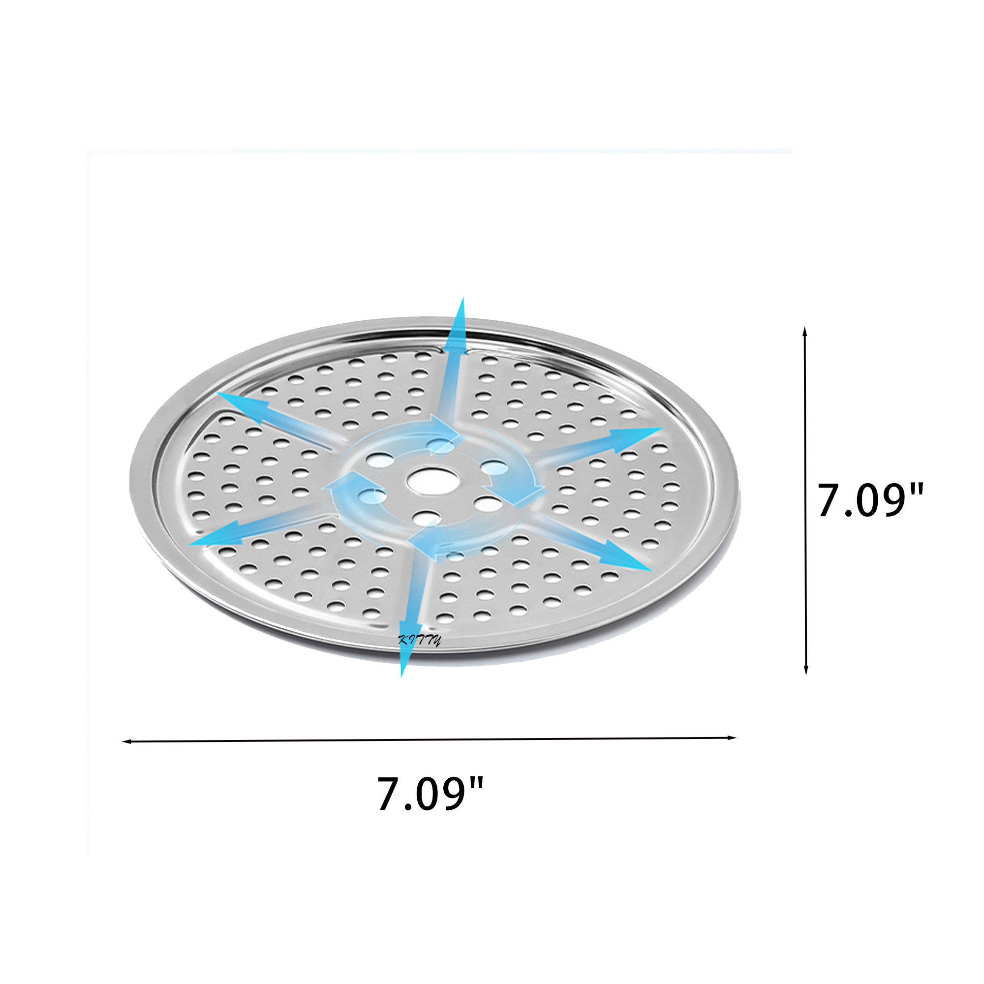 Stainless Steel Thickened Steaming Rack 2