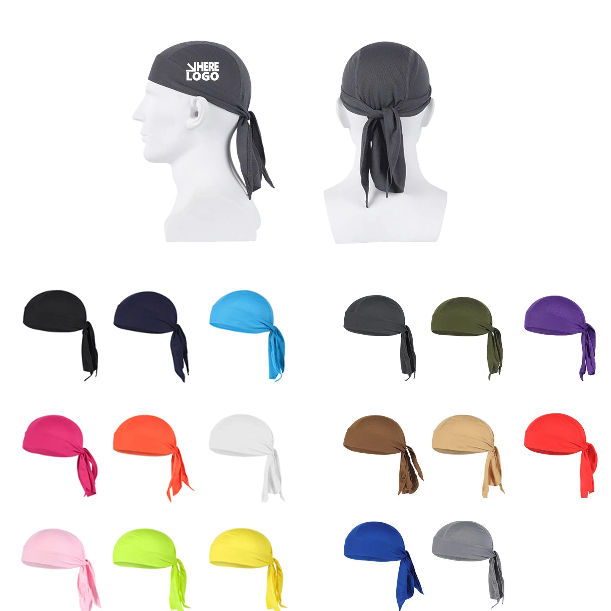 Waves Headwraps Pirate Cap 1
