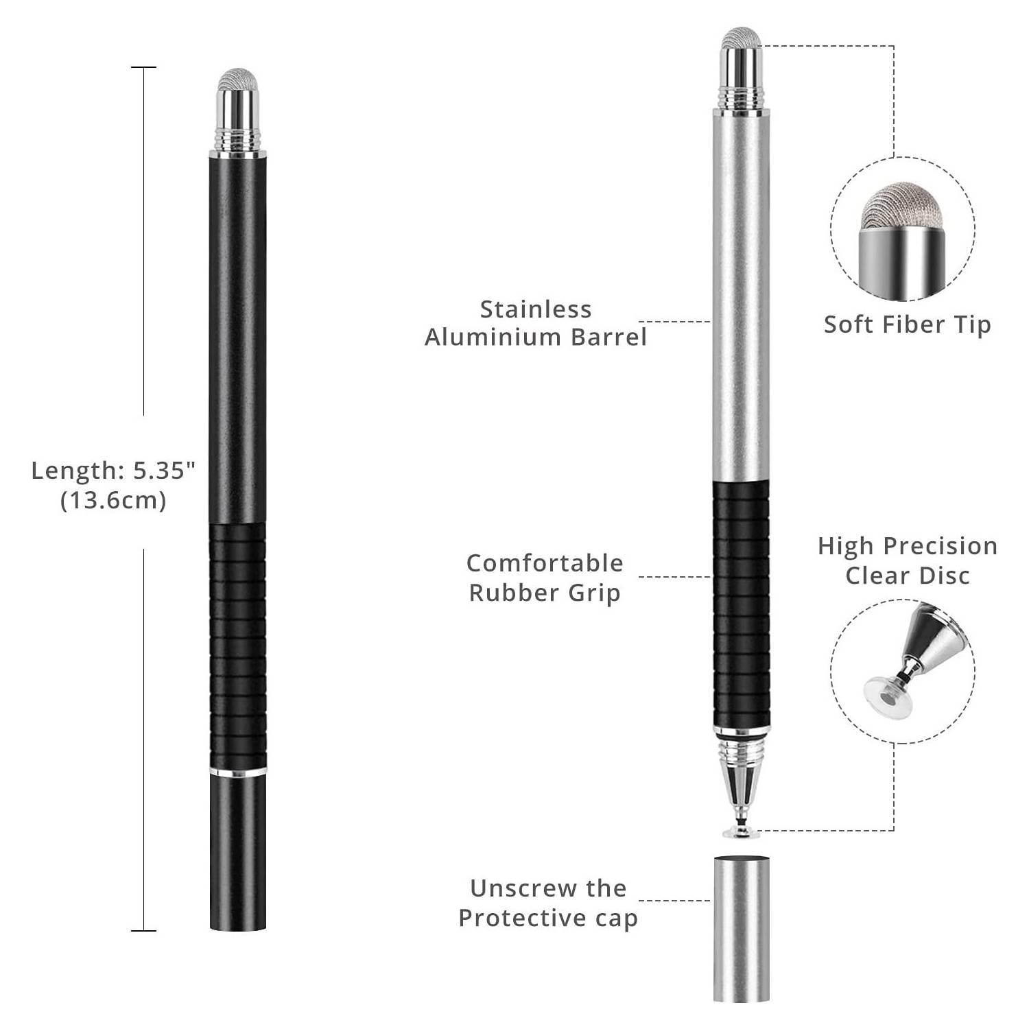 Disc Stylus Pen for All Touch Screen Devices 2