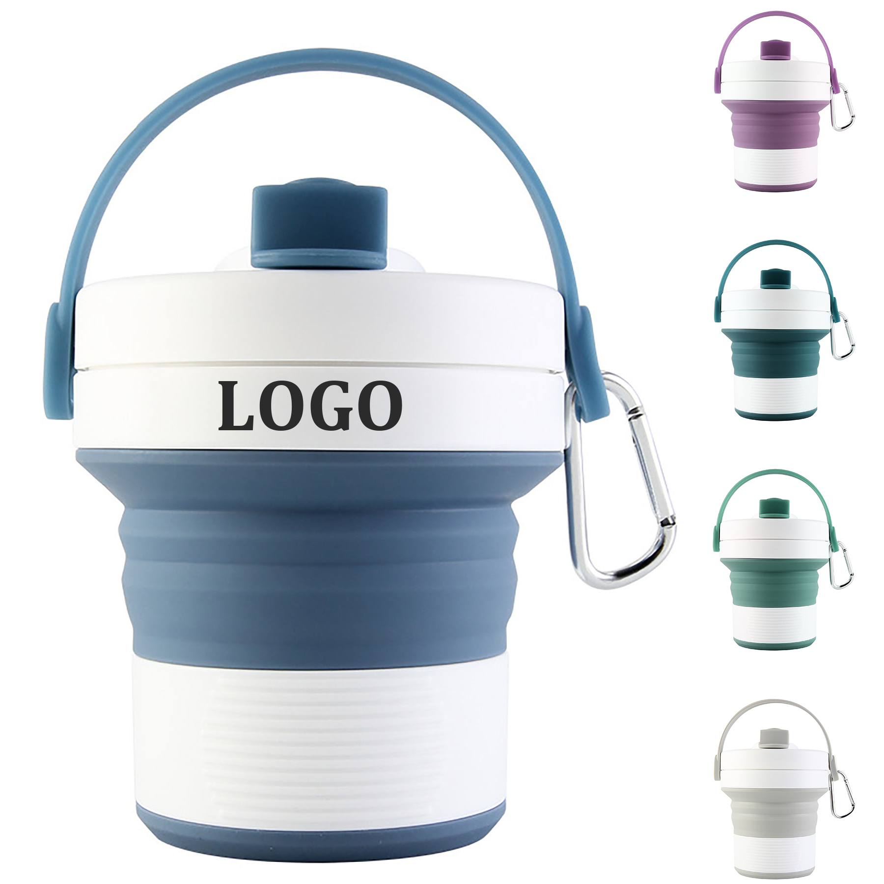 15 oz Collapsible Silicone Water Cup 3