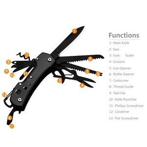 Multi Function Pocket Tool Key Chain Knife With Bottle Opener 2
