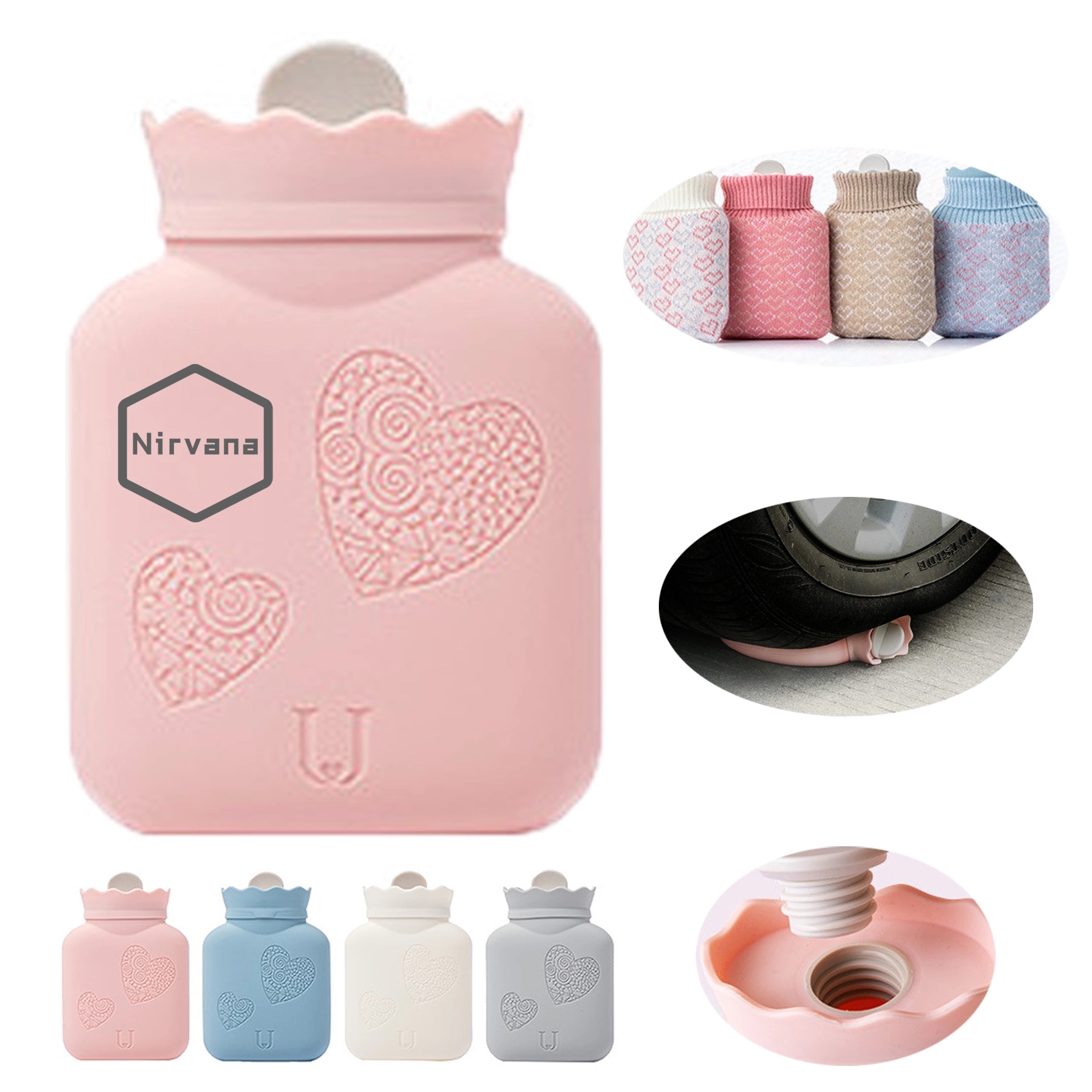 Silicone Warm Water Bag 1