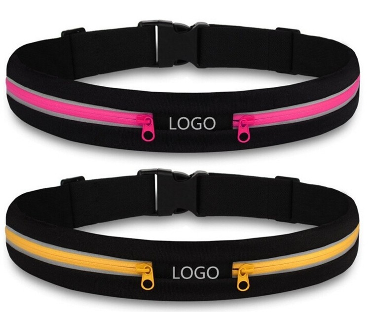 Outdoor Sports Double Main Pockets Waist Bag 2