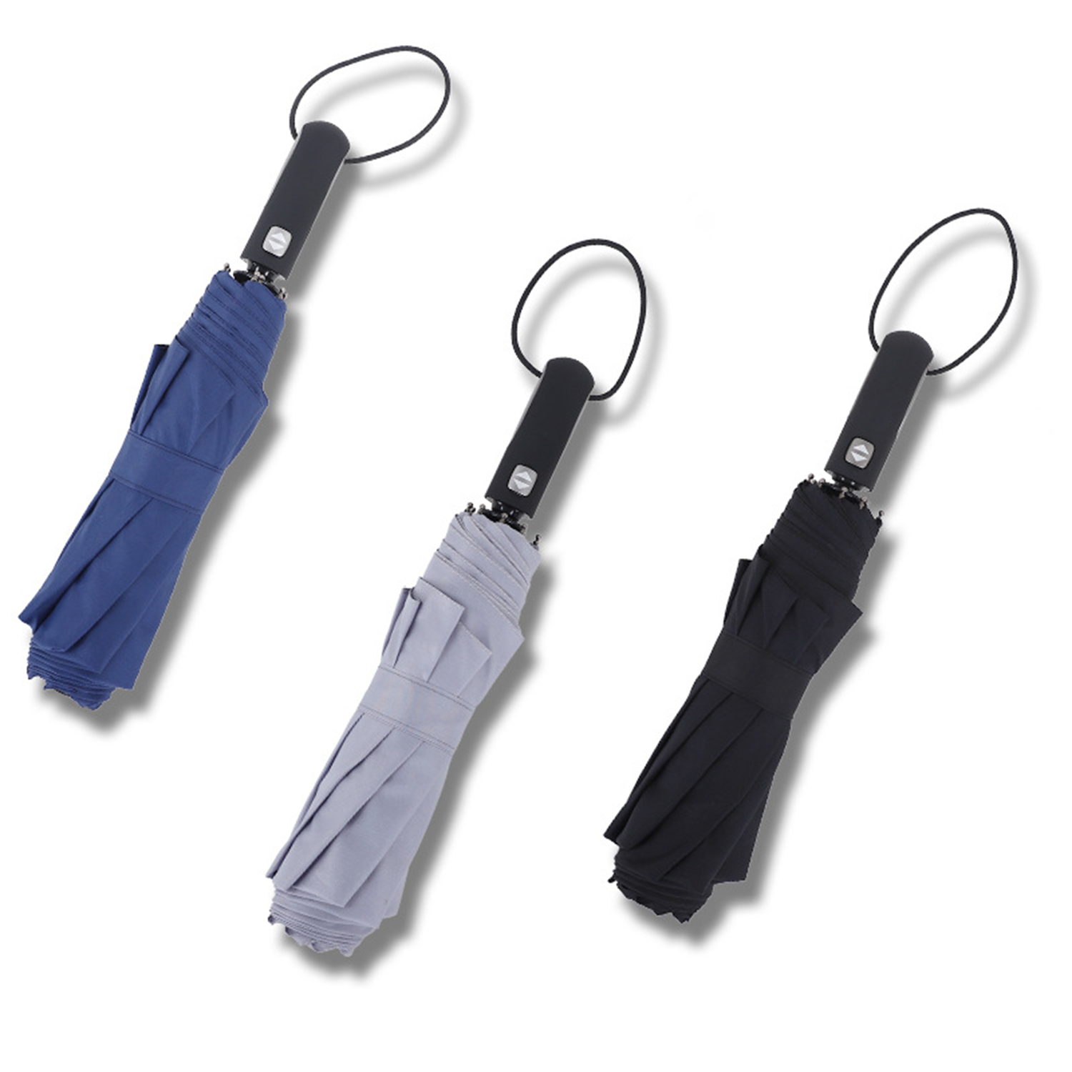 Fully automatic three fold windproof golf umbrella 3