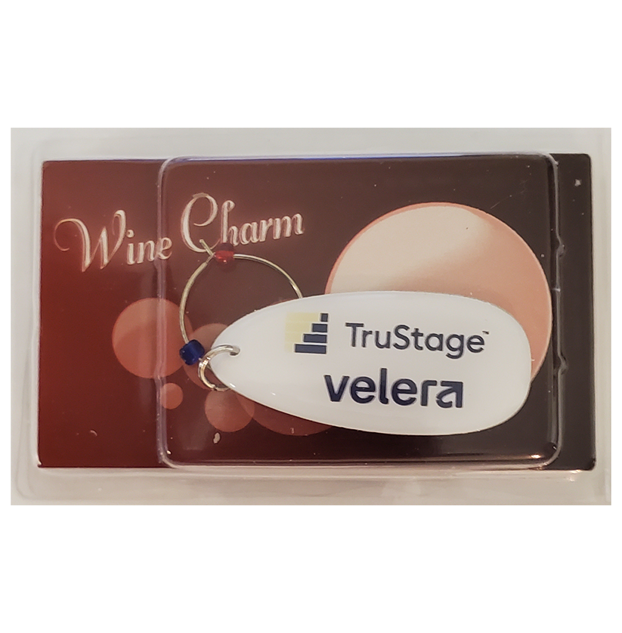 Wine Glass //Coffee Mug/Charm with double sided custom shape from 1.1 - 2 Sq. In. 3