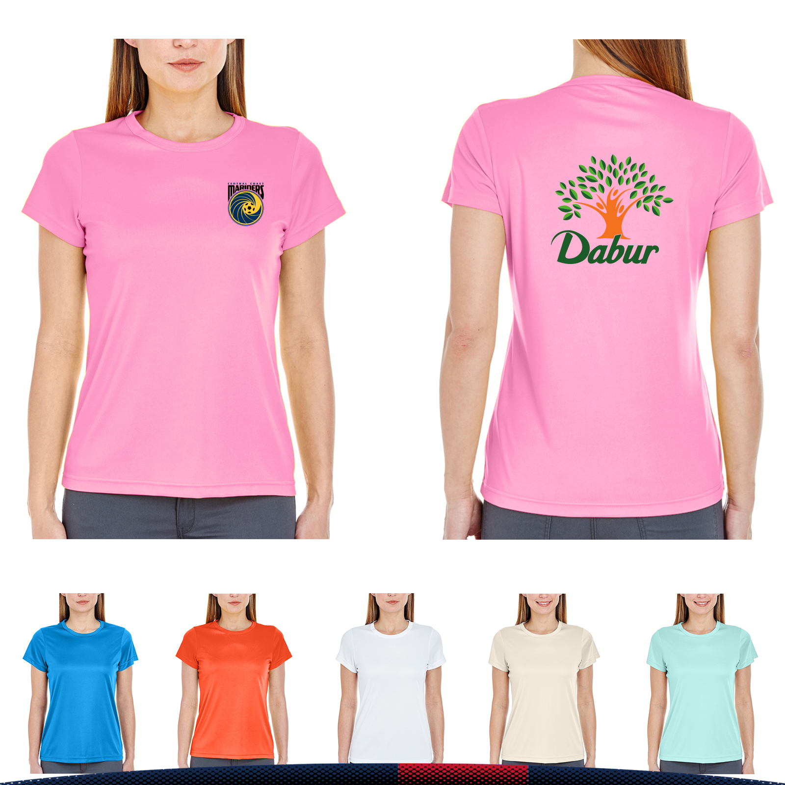UltraClub® 4 oz. Ladies' Sports T-Shirts 4