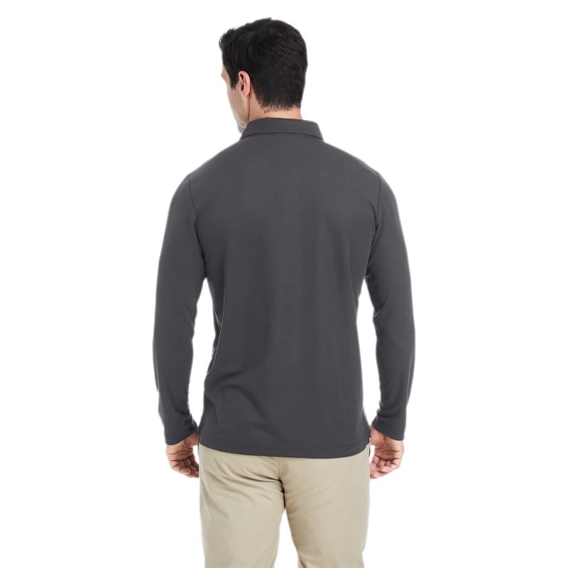 CORE365 Men's Fusion ChromaSoft™ Long-Sleeve Pique Polo 2