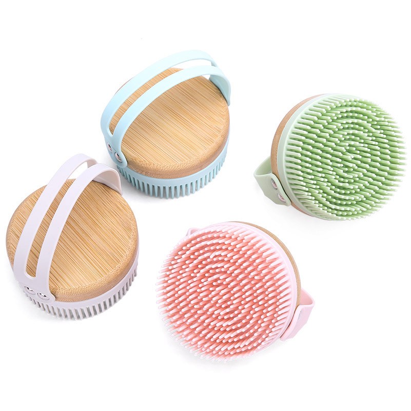 Soft Silicone Body Scrubber Shower Brush 1