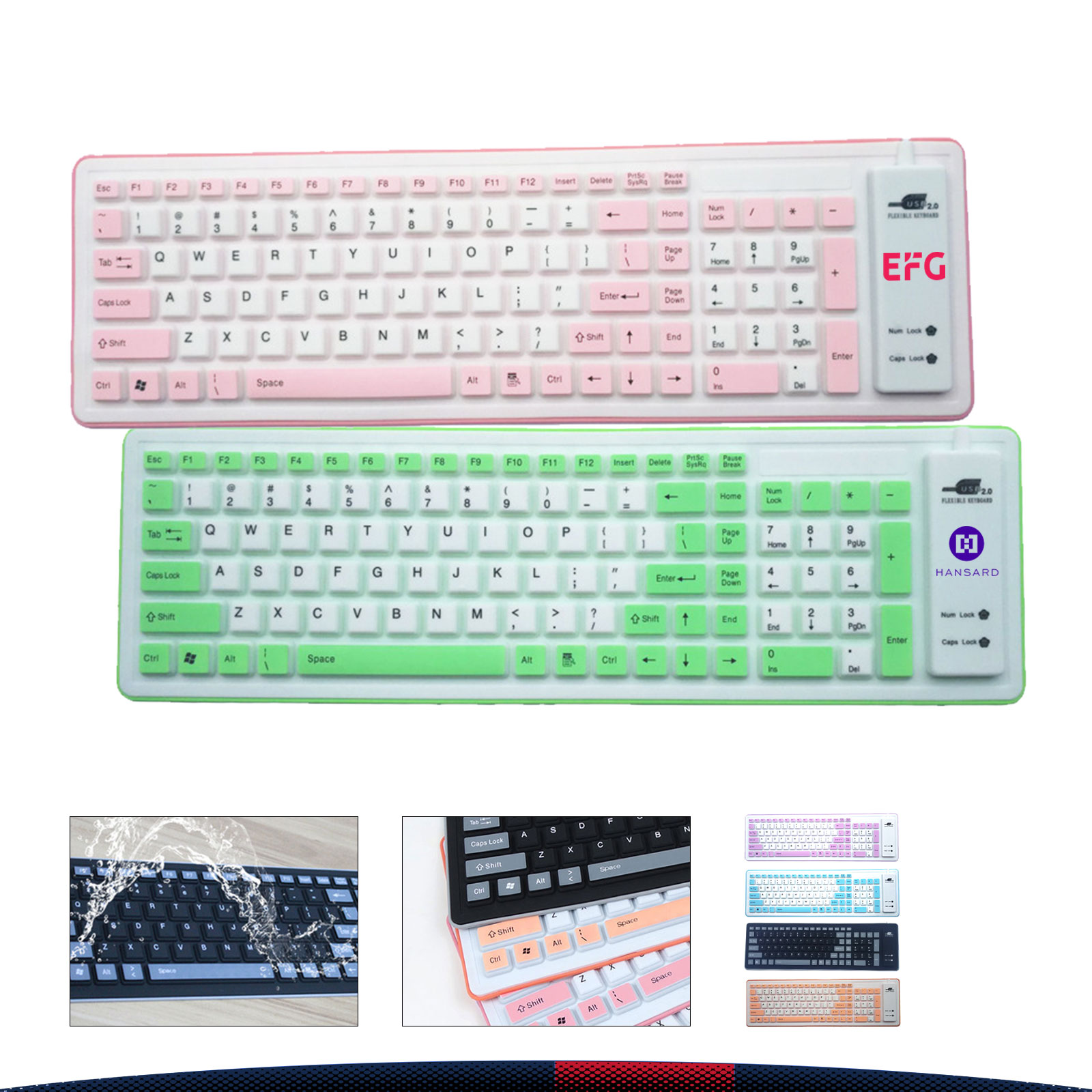 Silicone Foldable Keyboard 2