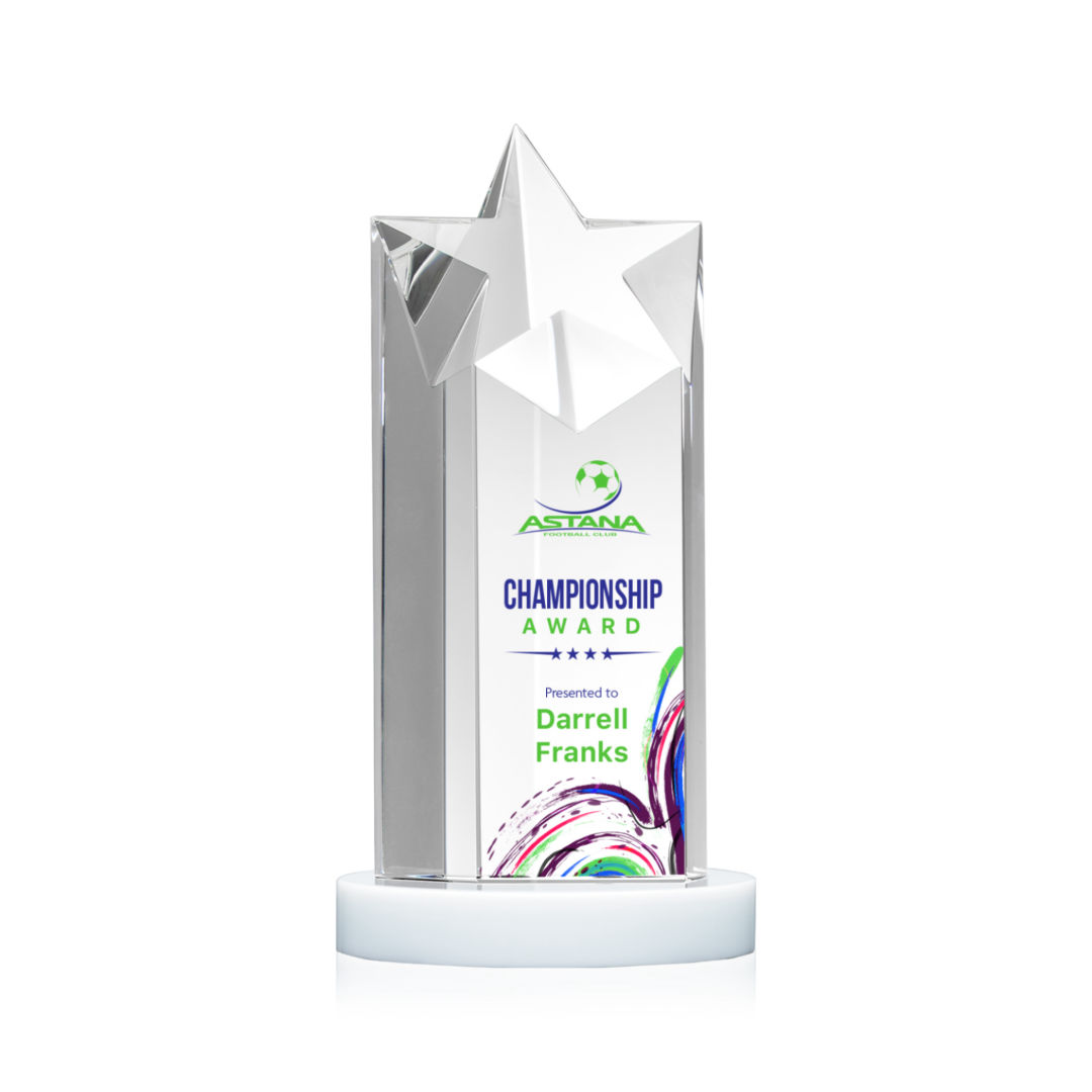 Berkeley VividPrint™ Award on Condor Base - White 3