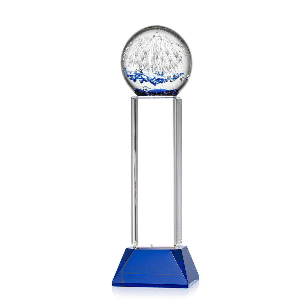 Starburst Award on Stowe Base - Blue 9