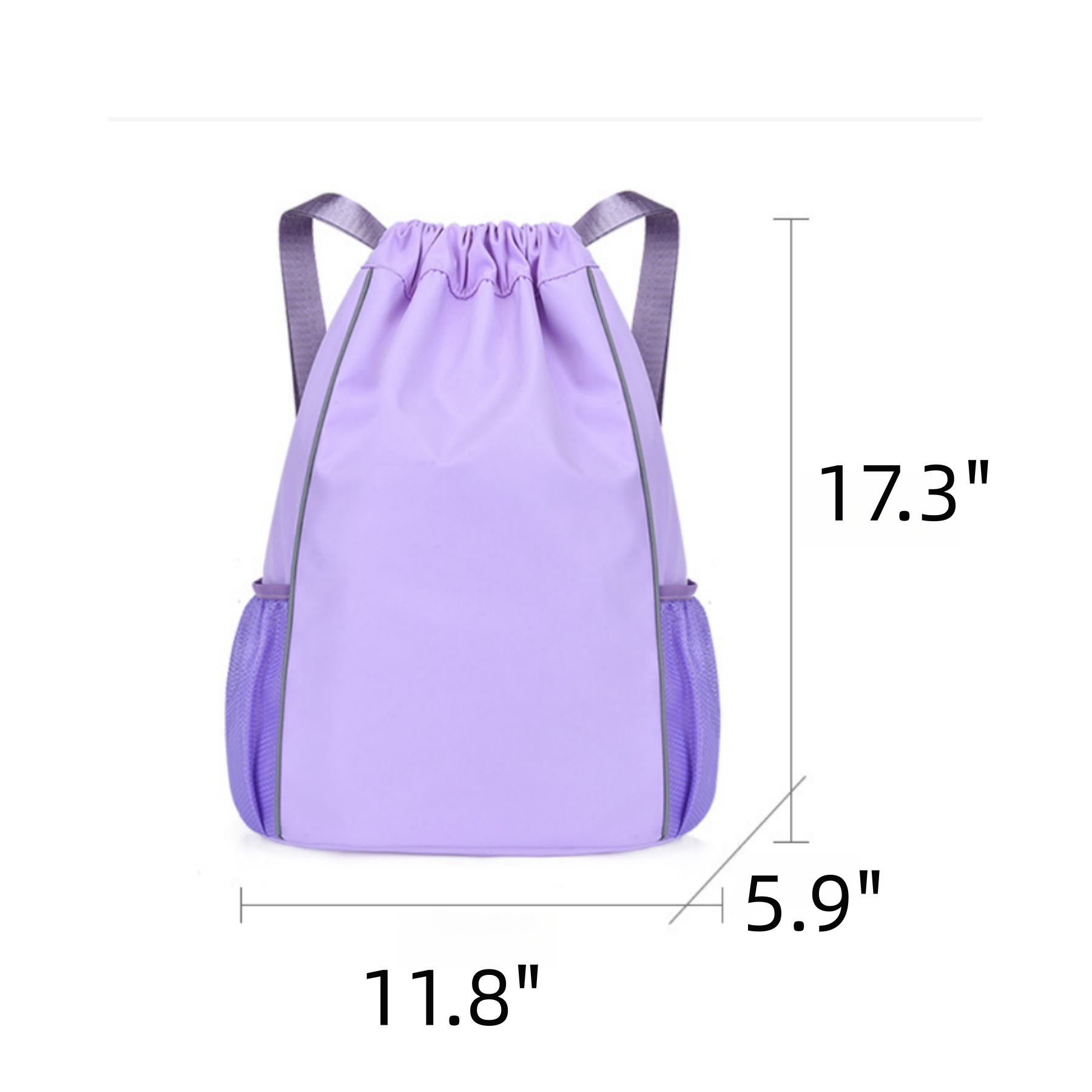 Night Light Drawstring Backpack 1