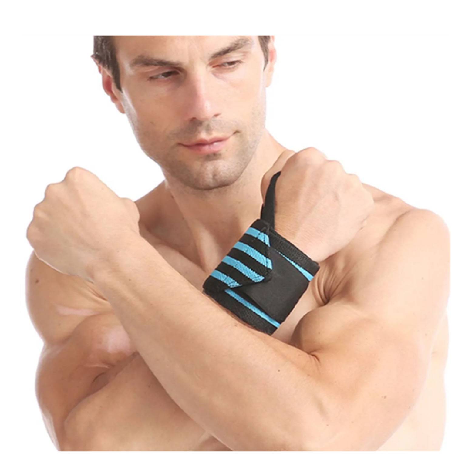 Custom Adjustable Wrist Stripe Pattern Support Straps 4