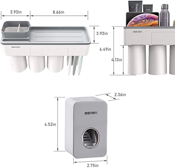 Space-saving toothbrush storage box 5