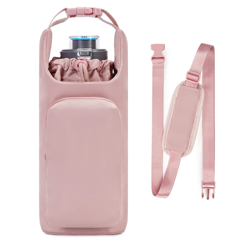 Outdoor Sports Water Bottle Bag With Mobile phone Pouch 2