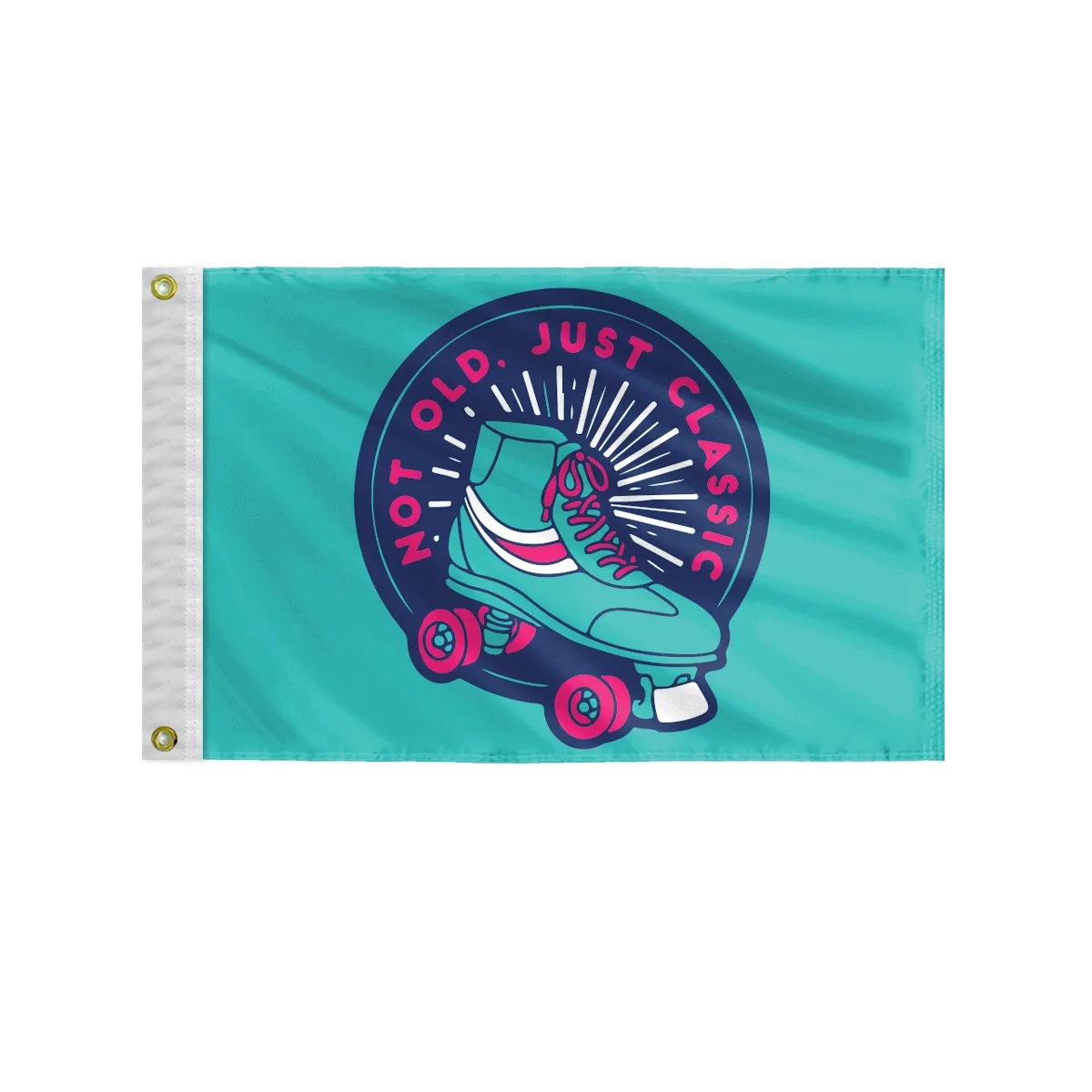 Custom Screen Sublimation Flag - 12" x 18" Nylon 2