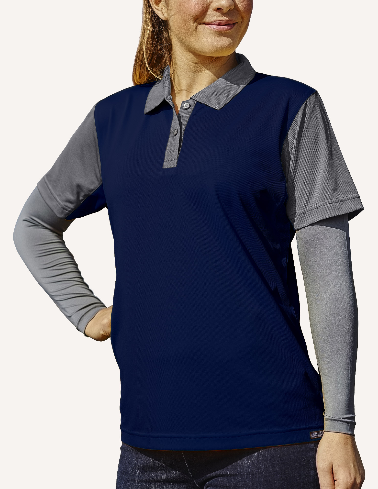 Ladies' Corvette Hybrid Cooler Polo Shirt 11