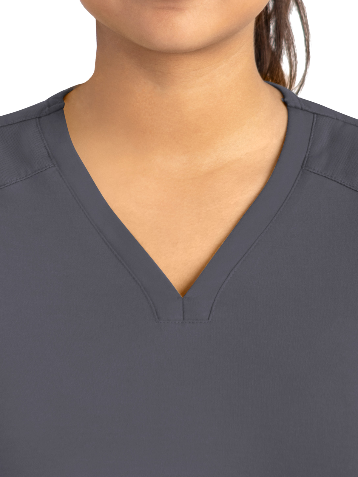 Maevn - Focus - Women's Two-Pocket Tulip-Neck Top 1