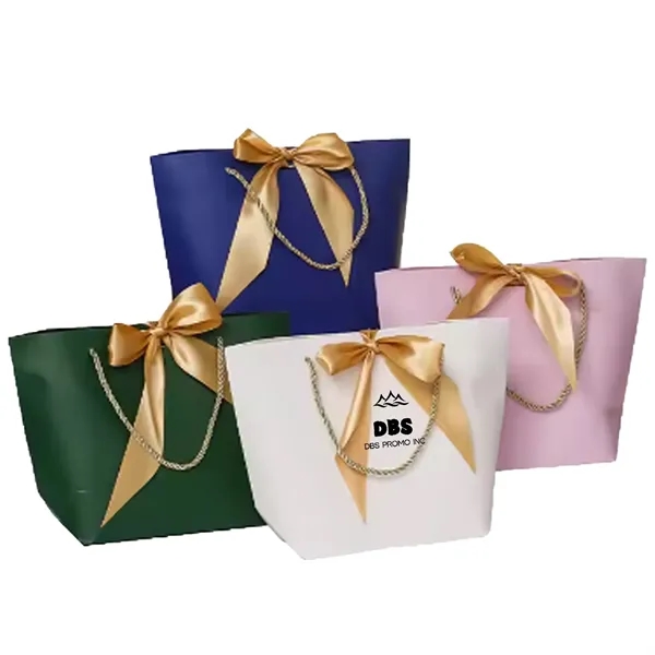 Elegant Paper Bowknot Packaging Bags - Add a Touch of Charm