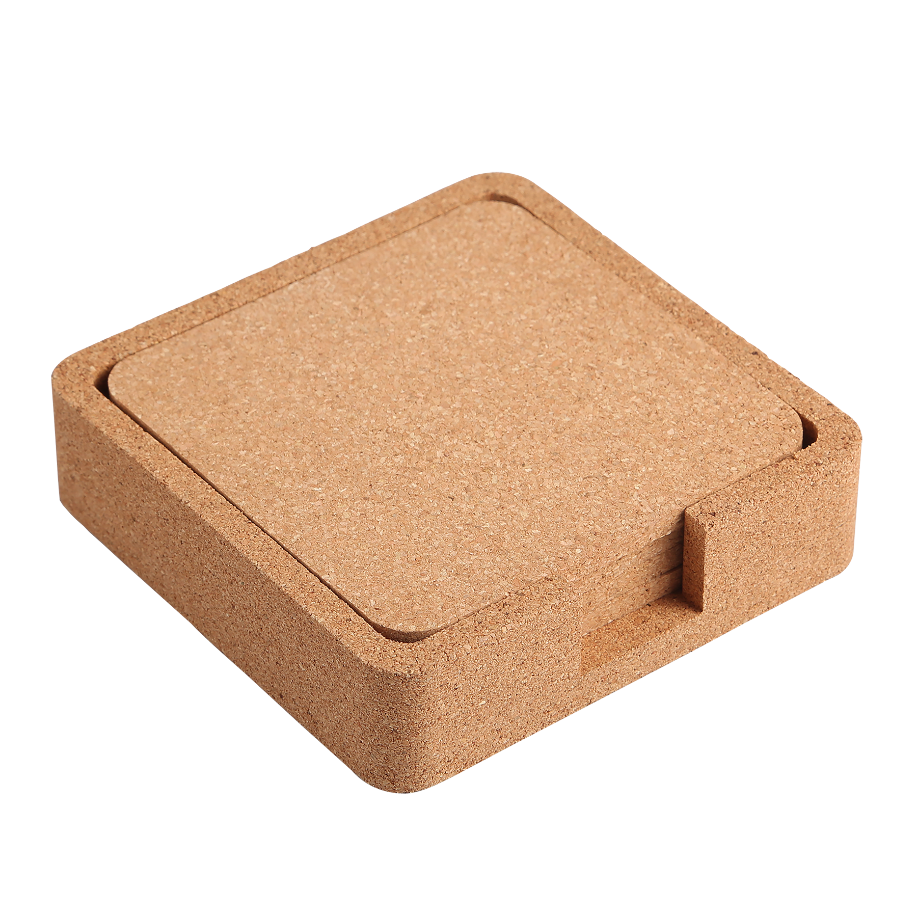 Square Cork Coaster Set 3